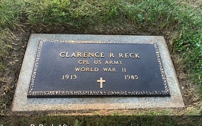 repainting the engraved letters, often with monument-grade enamel